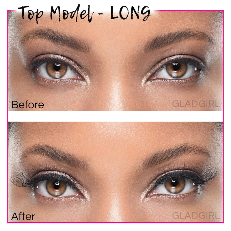 GladGirl GladGirl False Lashes Bundle - Top Model Eyelashes