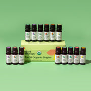 Plant Therapy Top 14 Organic Singles Set Essential Oil
