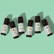 Plant Therapy Top 6 Organic Singles Essential Oil Set Essential Oil Light Green