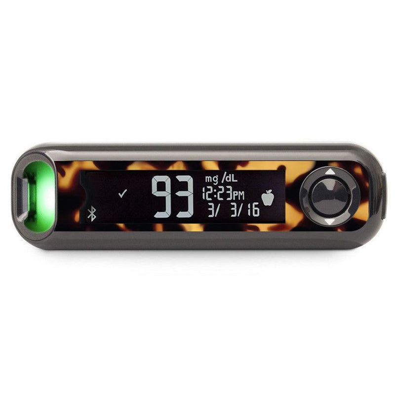 Peelz Tortoise Shell Bayer Contour© Next One Glucometer Peelz/Stickers
