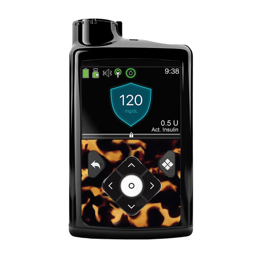 Peelz Tortoise Shell Sticker for Medtronic MiniMed 770G & 780G Peelz/Stickers