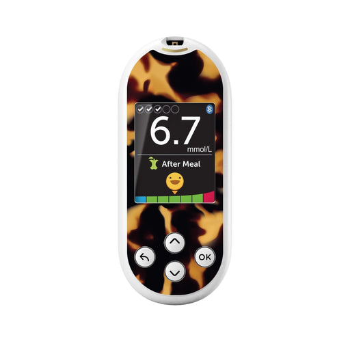 Peelz Tortoise Shell for OneTouch Verio Reflect Glucometer Peelz/Stickers