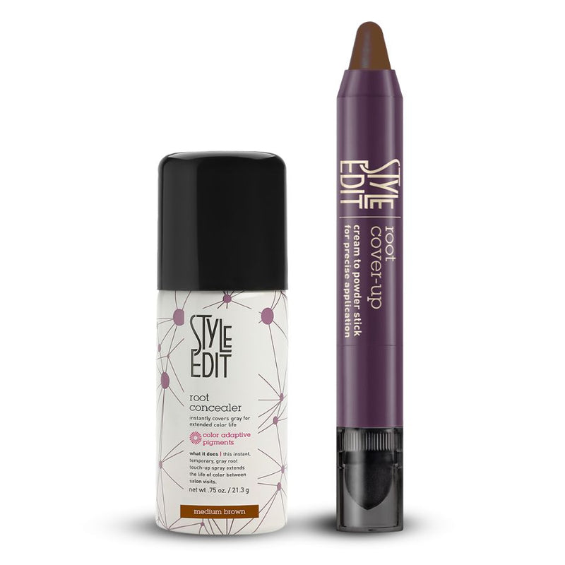 Style Edit Travel Size Concealer Spray and Cover Up Stick Duo