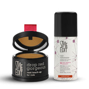 Style Edit Drop Red Gorgeous Root Touch Up Powder and Travel Size Spray Duo Gift Set