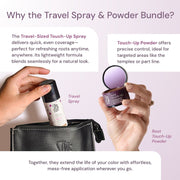 Style Edit Blonde Travel Duo: Touch Up Powder and Travel Sized Concealer Spray