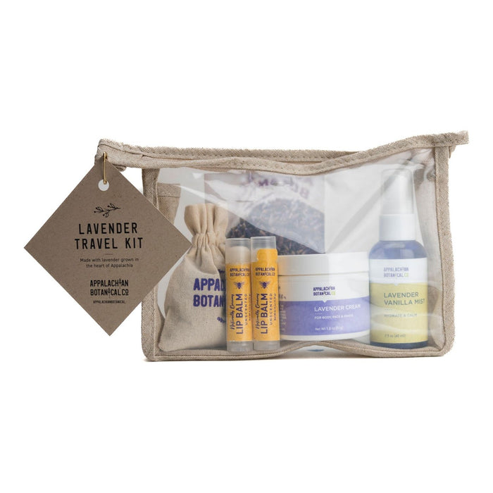 Appalachian Botanical Co. Lavender Travel Kit W/Lavender Vanilla Mist