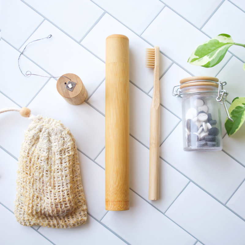 Love of Earth Co. Bamboo Travel Toothbrush Case