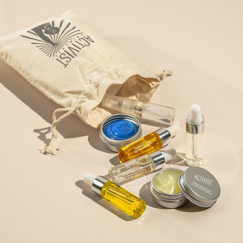 Activist Skincare Refillable Trial & Travel Kit Trial sizes