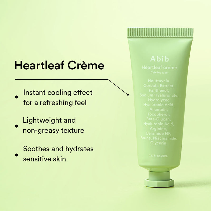 AsiaBeautyMall Abib Heartleaf Calming Trial Kit Serum