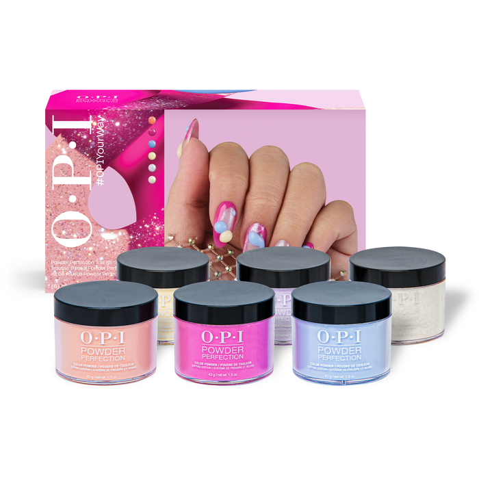 iNAIL SUPPLY - iNAIL SUPPLY - OPI Powder Perfection - Your Way Spring 2024 Collection - 6 PC Trial Pack