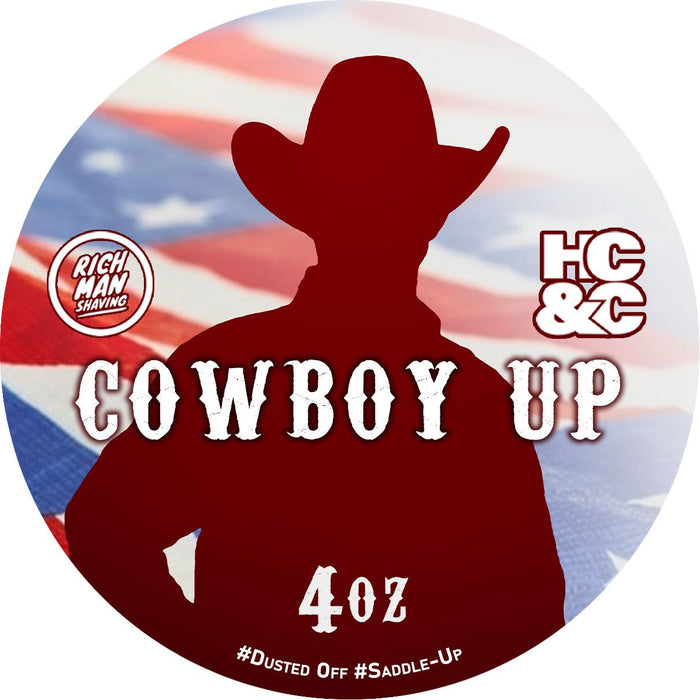 HC&C Cowboy Up Shaving Soap 4 Oz