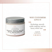 Glimmer Goddess® Organic Skin Care Triple Action Daily Moisturizer – Organic SPF 30 Moisturizers