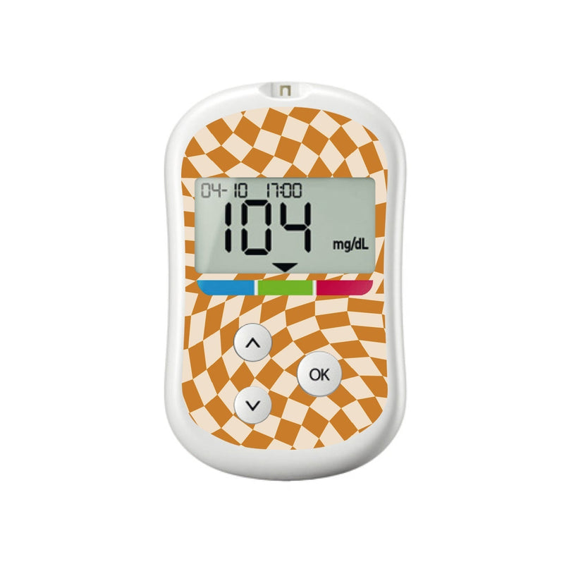 Peelz Trippy Retro for OneTouch Verio Flex Glucometer Peelz/Stickers