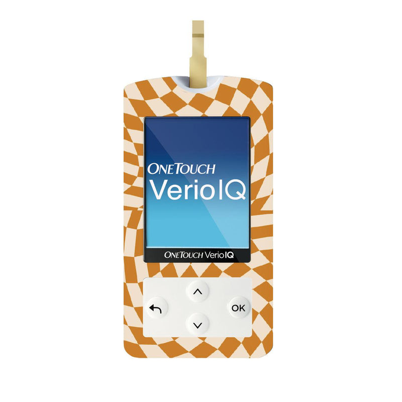 Peelz Trippy Retro for OneTouch Verio IQ Glucometer Peelz/Stickers