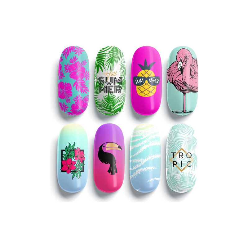 UberChic Beauty Tropic Like It's Hot Stamping Plate