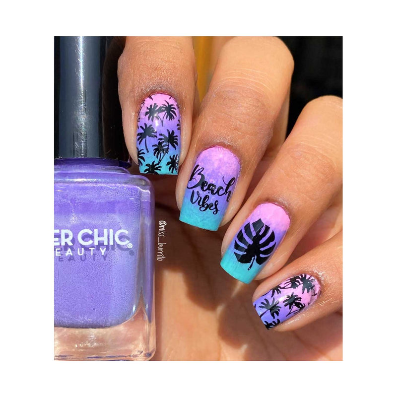 UberChic Beauty Tropic Like It's Hot Stamping Plate