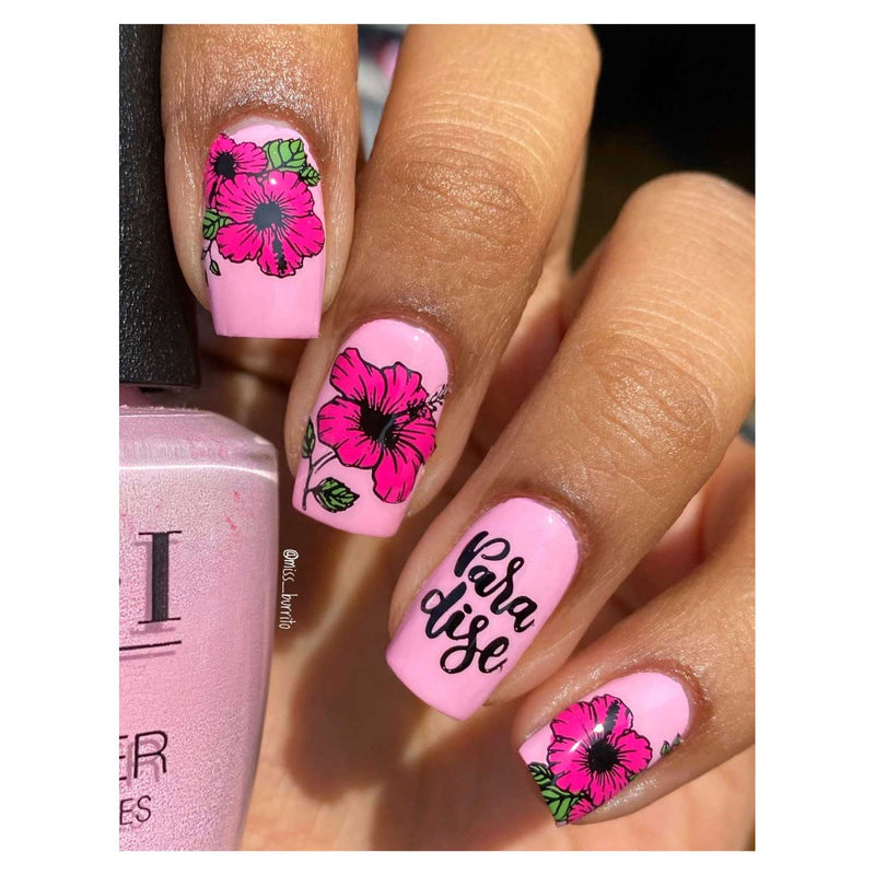 UberChic Beauty Tropic Like It's Hot Stamping Plate