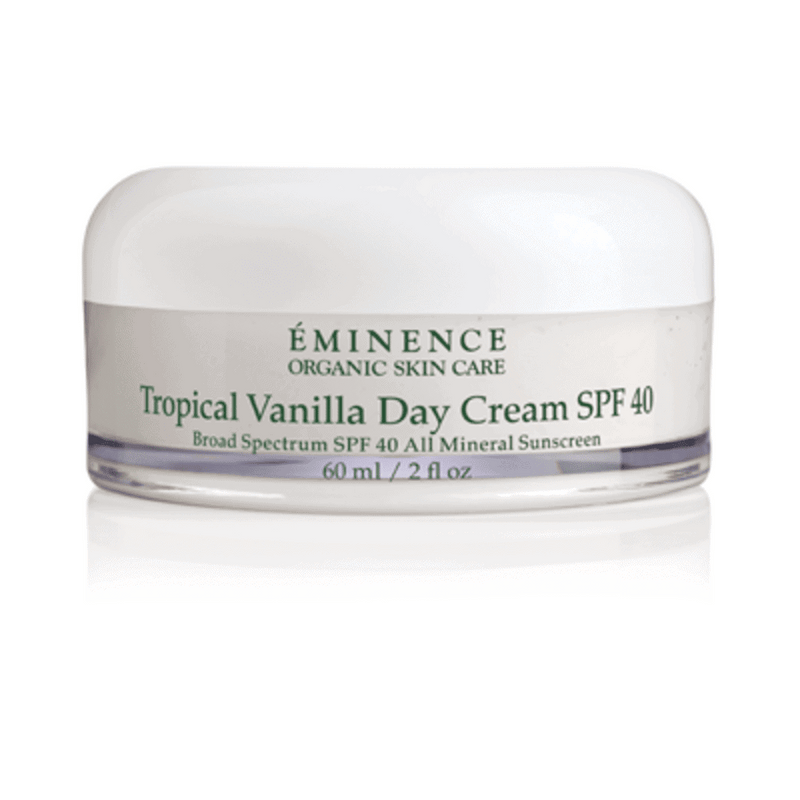 Nava Beauty Eminence Tropical Vanilla Day Cream SPF 40 2 OZ Lavender