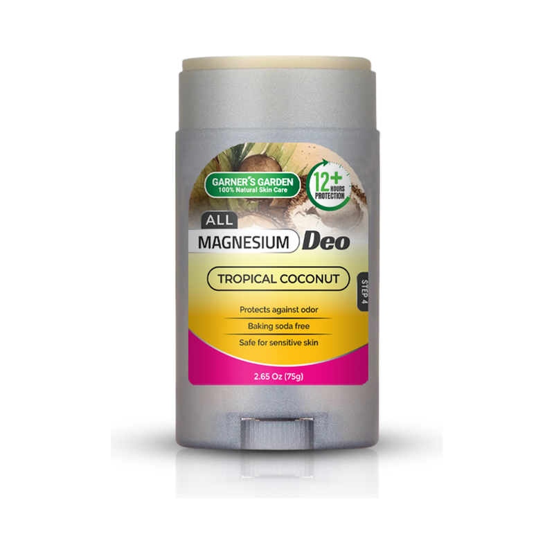 Garner's Garden Magnesium Deodorant | 100% Natural Deodorant