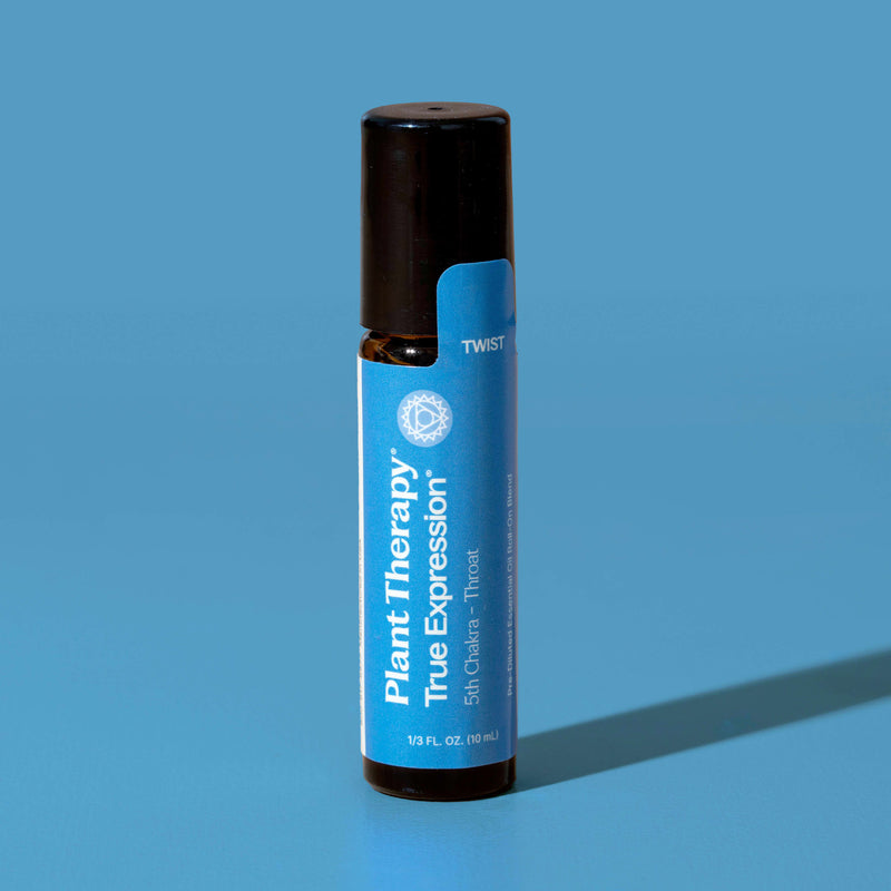Plant Therapy True Expression (Throat Chakra) Essential Oil Pre-Diluted Roll-On Essential Oil
