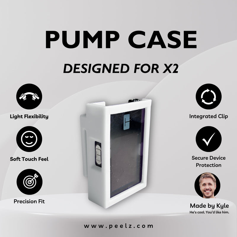 Peelz Tandem t:slim X2 Insulin Pump Case – Soft-Touch, Flexible Protection by Pump Peelz