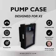 Peelz Tandem t:slim X2 Insulin Pump Case – Soft-Touch, Flexible Protection by Pump Peelz