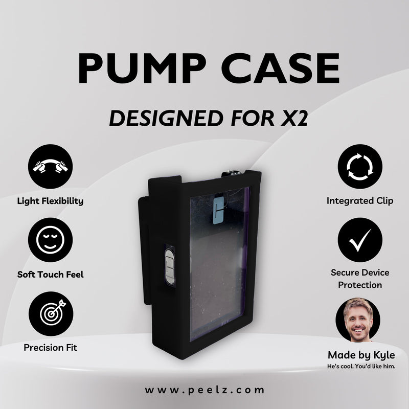 Peelz Tandem t:slim X2 Insulin Pump Case – Soft-Touch, Flexible Protection by Pump Peelz
