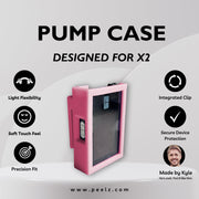 Peelz Tandem t:slim X2 Insulin Pump Case – Soft-Touch, Flexible Protection by Pump Peelz