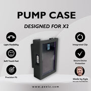 Peelz Tandem t:slim X2 Insulin Pump Case – Soft-Touch, Flexible Protection by Pump Peelz