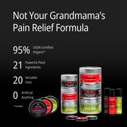 Battle Balm® Battle Balm® Stick - Demon Strength All Natural & Organic Pain Relief Topical analgesic, pain relief ointment, muscle rub