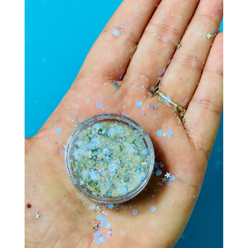 Lunautics Tulum - Iridescent Eco Glitter with Stars Eco Glitter