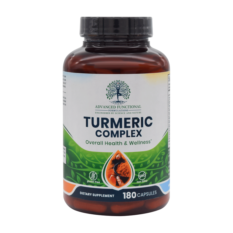 Advanced Functional Medicine Supplements Turmeric Complex (may support inflammation and autoimmunity) 180 ct
