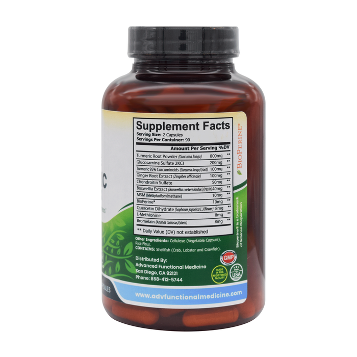 Turmeric Complex (may support inflammation and autoimmunity) 180 ct