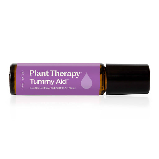 Plant Therapy Tummy Aid Essential Oil Pre-Diluted Roll-On Blend Essential Oil