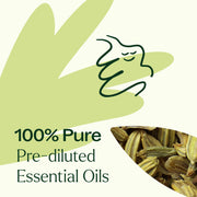 Plant Therapy Tummy Aid Essential Oil Pre-Diluted Roll-On Blend Essential Oil