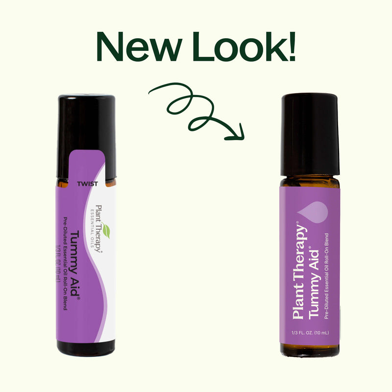 Plant Therapy Tummy Aid Essential Oil Pre-Diluted Roll-On Blend Essential Oil