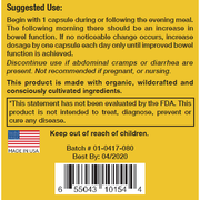 SpeedyVite® Colon Cleaner (Wild Full Strength) Turkey Rhubarb — 120 Veg Caps | Supports Bowel Function* | SpeedyVite® - FREE EXPEDITED Veg Capsules