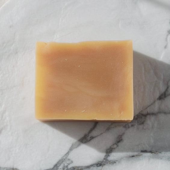 Adiva Naturals Turmeric Lemon Exfoliating Soap Bar (Hyperpigmentation & Brighten) Bar Soap Gray