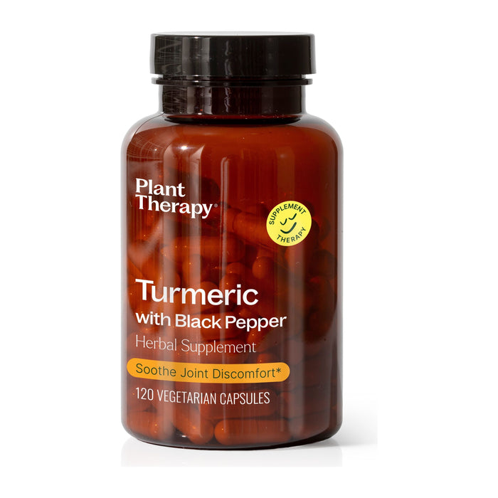 Turmeric with Black Pepper Herbal Supplement - 120 Capsules