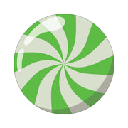 Peelz CF Holiday Mint twiist™ Automated Insulin Delivery System Stickers - Pump Peelz Peelz/Stickers