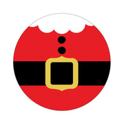 Peelz CF Holiday Santa twiist™ Automated Insulin Delivery System Stickers - Pump Peelz Peelz/Stickers