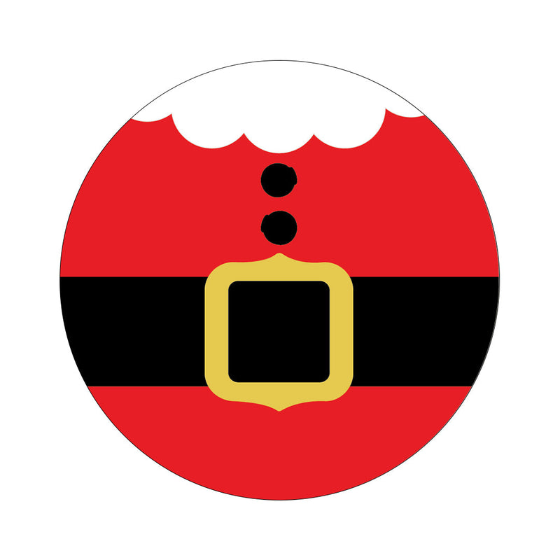 Peelz CF Holiday Santa twiist™ Automated Insulin Delivery System Stickers - Pump Peelz Peelz/Stickers