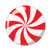Peelz CF Holiday Peppermint twiist™ Automated Insulin Delivery System Stickers - Pump Peelz Peelz/Stickers