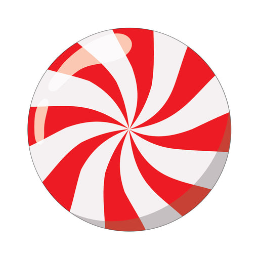 Peelz CF Holiday Peppermint twiist™ Automated Insulin Delivery System Stickers - Pump Peelz Peelz/Stickers