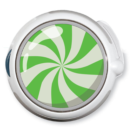 Peelz CF Holiday Mint twiist™ Automated Insulin Delivery System Stickers - Pump Peelz Peelz/Stickers
