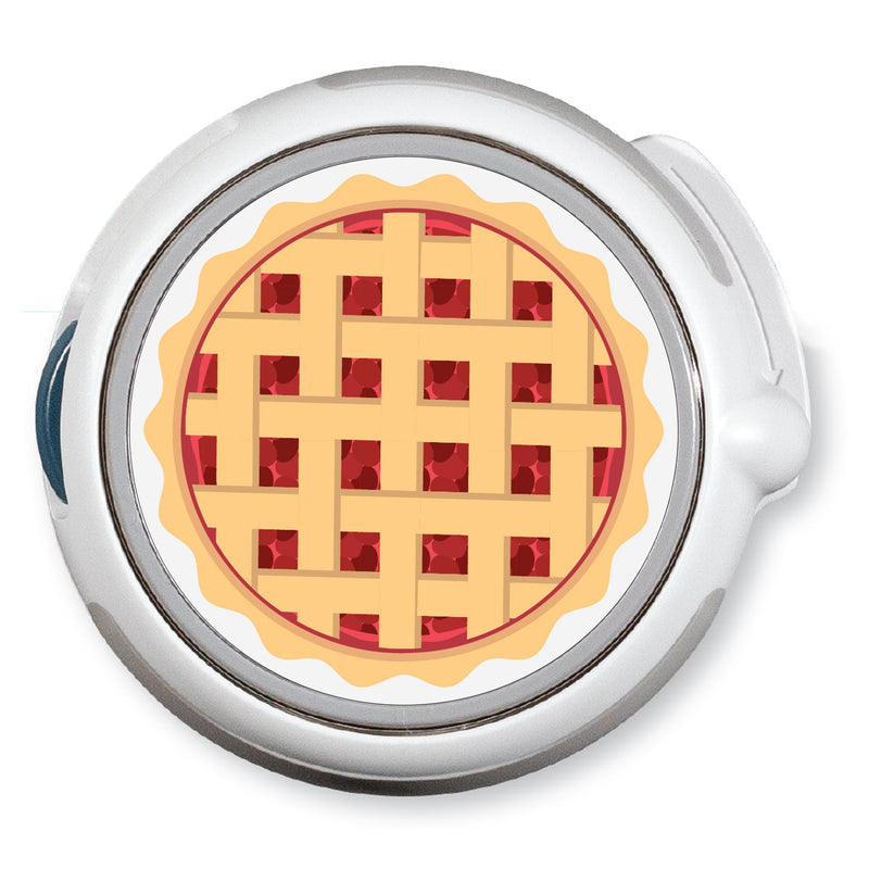 Peelz CF Holiday Pie twiist™ Automated Insulin Delivery System Stickers - Pump Peelz Peelz/Stickers