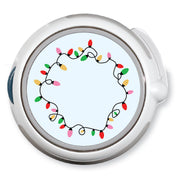Peelz CF Holiday Lights twiist™ Automated Insulin Delivery System Stickers - Pump Peelz Peelz/Stickers