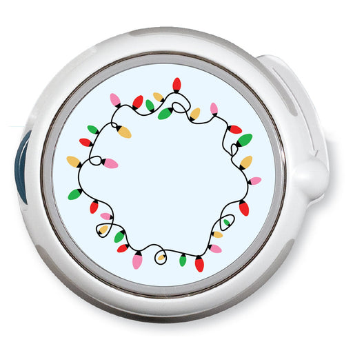 Peelz CF Holiday Lights twiist™ Automated Insulin Delivery System Stickers - Pump Peelz Peelz/Stickers