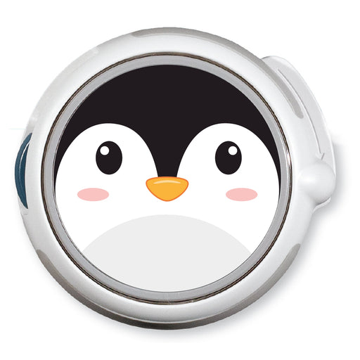 Peelz CF Holiday Penguin twiist™ Automated Insulin Delivery System Stickers - Pump Peelz Peelz/Stickers