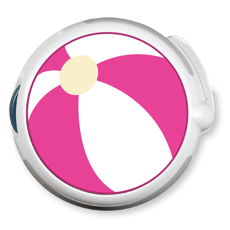 Peelz CF Beach Ball twiist™ Automated Insulin Delivery System Stickers - Pump Peelz Peelz/Stickers